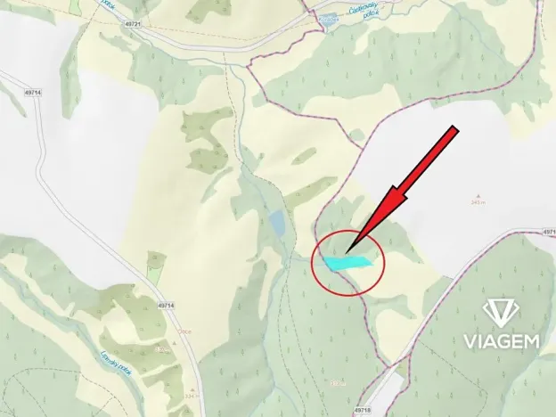 Prodej podílu lesa, Velký Ořechov, 1567 m2