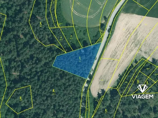 Prodej podílu lesa, Manětín, 1114 m2