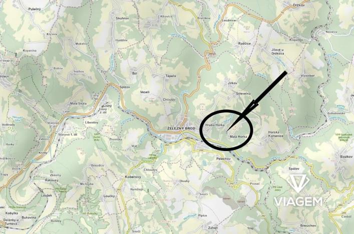 Prodej pole, Železný Brod, 3201 m2