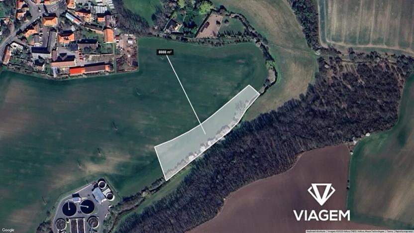 Prodej podílu pole, Veleň, 370 m2