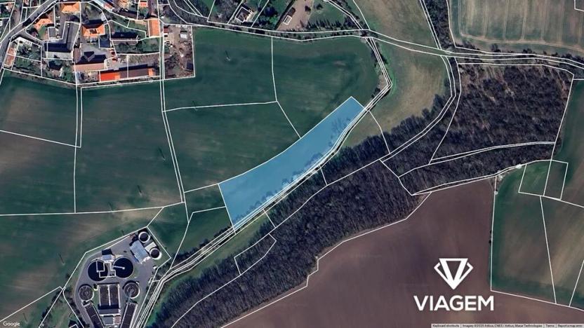 Prodej podílu pole, Veleň, 370 m2