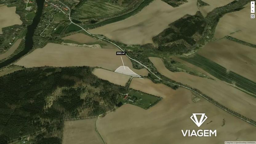 Prodej podílu pole, Týn nad Vltavou, 1096 m2