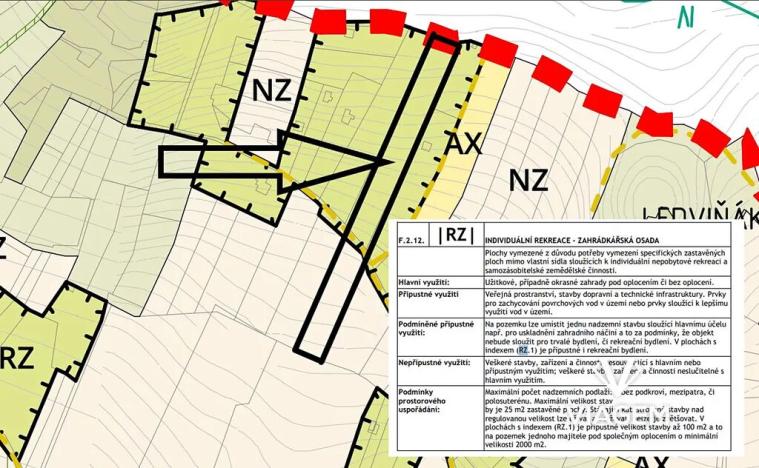 Prodej podílu zahrady, Třebenice, 1641 m2