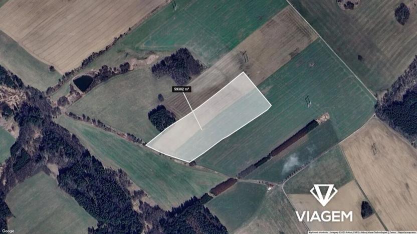 Prodej podílu pole, Jedlová, 2196 m2