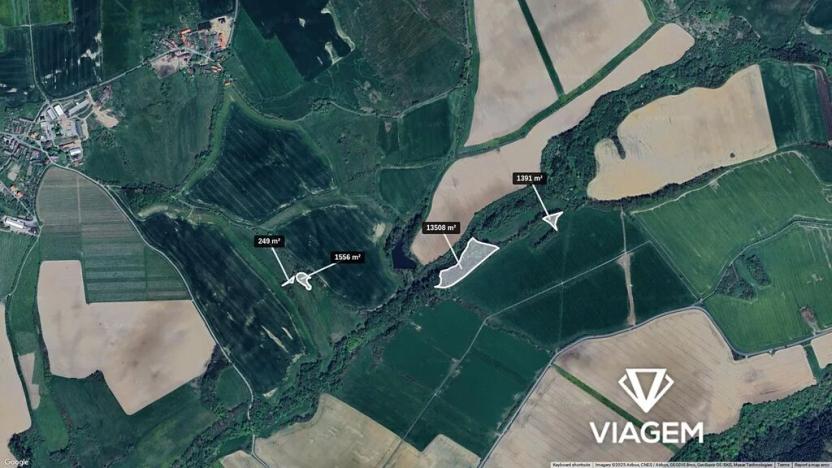 Prodej podílu pole, Spálené Poříčí, 1518 m2