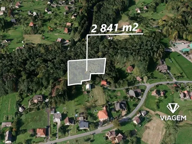 Prodej zahrady, Bystřice, 2841 m2