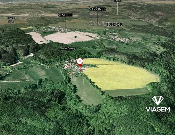 Prodej podílu pole, Vavřinec, 2314 m2