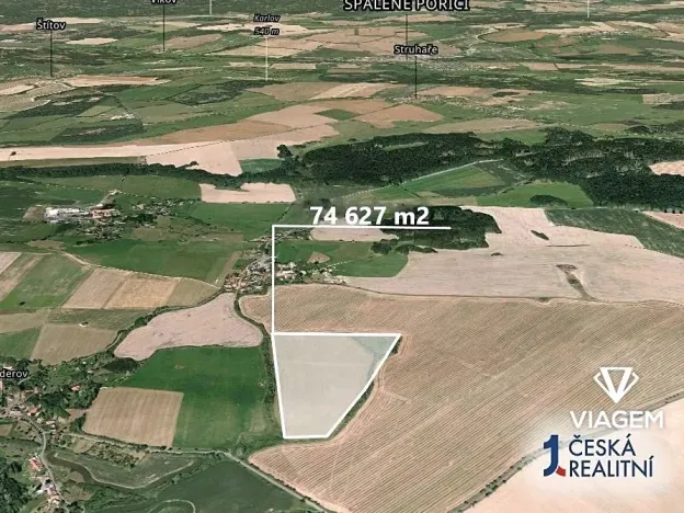 Prodej podílu pole, Ždírec, 37313 m2