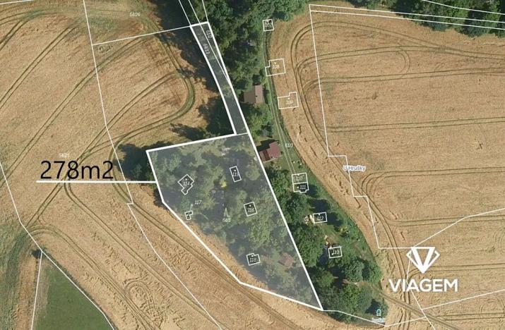 Prodej podílu zahrady, Klokočná, 278 m2