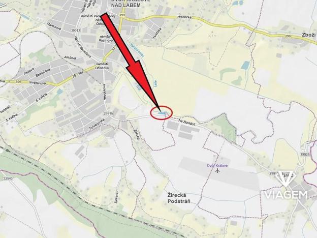 Prodej lesa, Dvůr Králové nad Labem, 1816 m2