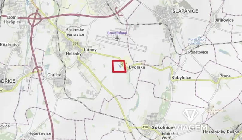 Prodej podílu pole, Brno, Letiště Brno-Tuřany, 2209 m2