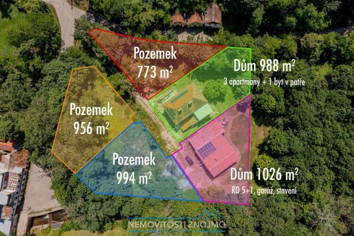 Prodej pozemku pro bydlení, Jaroslavice, Mlýnská, 773 m2