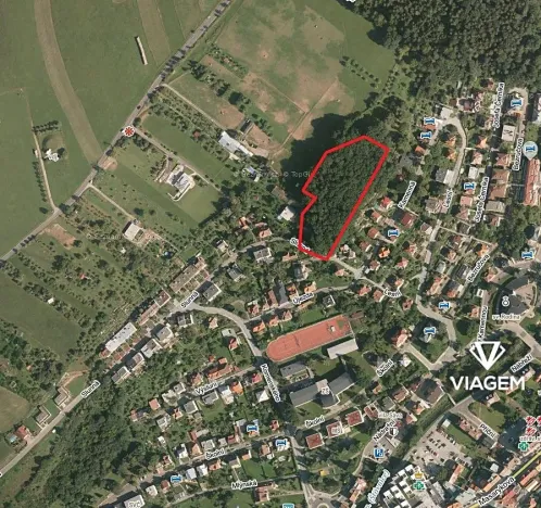 Prodej podílu lesa, Luhačovice, 576 m2