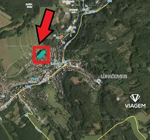 Prodej podílu lesa, Luhačovice, 576 m2