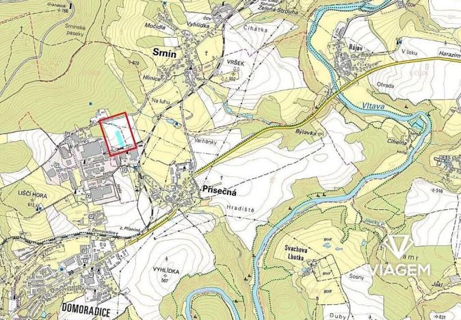 Prodej komerčního pozemku, Český Krumlov, 6383 m2