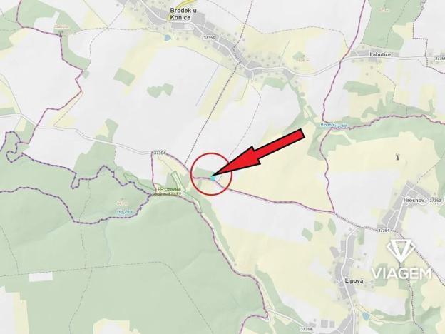 Prodej podílu lesa, Brodek u Konice, 981 m2