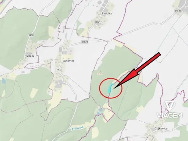Prodej podílu pole, Morašice, 3959 m2