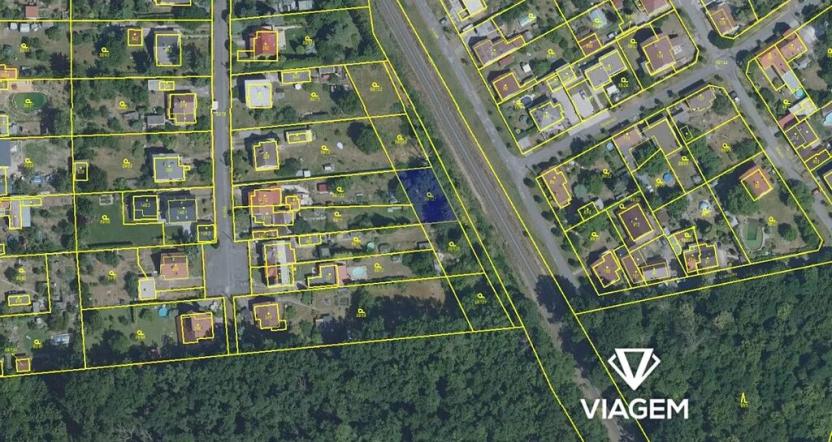 Prodej zahrady, Měšice, 398 m2