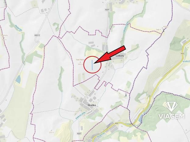 Prodej podílu pole, Labuty, 1156 m2