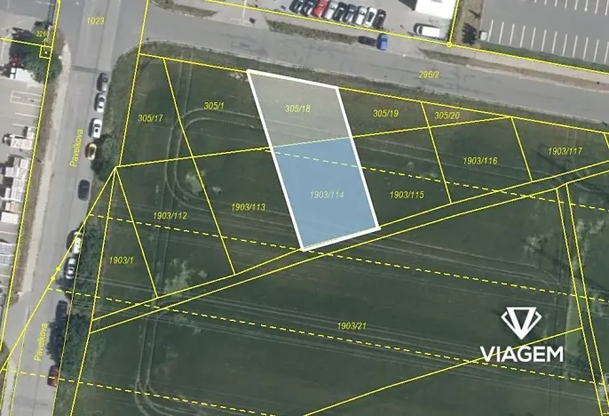 Prodej komerčního pozemku, Olomouc, 703 m2