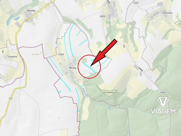 Prodej podílu pole, Zdounky, 992 m2