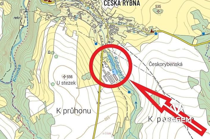 Prodej podílu komerčního pozemku, Proseč, 3335 m2