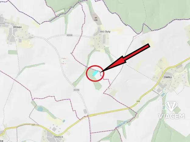 Prodej podílu pole, Dřínov, 5201 m2