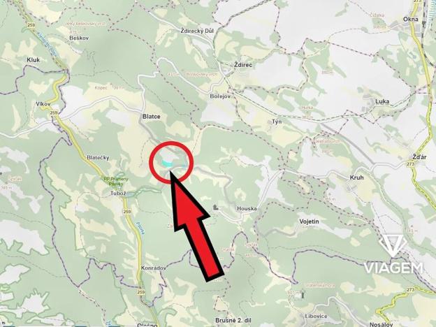 Prodej podílu zahrady, Blatce, 579 m2