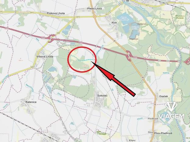 Prodej podílu lesa, Sokoleč, 1999 m2