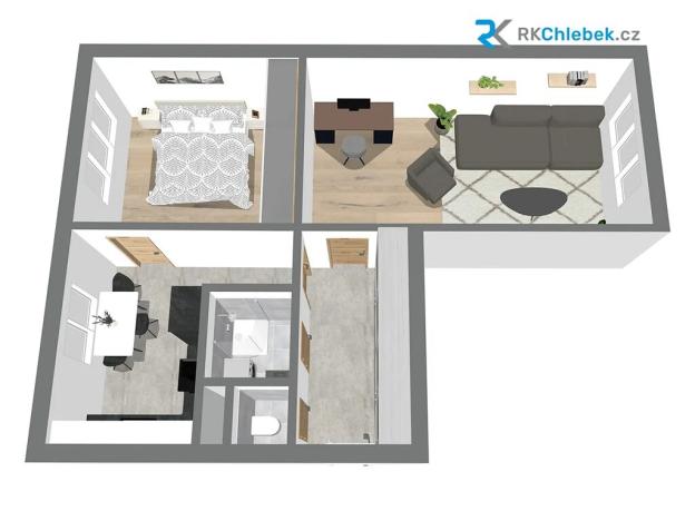 Prodej bytu 2+1, Ostrava, Španielova, 55 m2