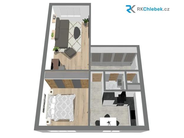 Prodej bytu 2+1, Ostrava, Španielova, 55 m2