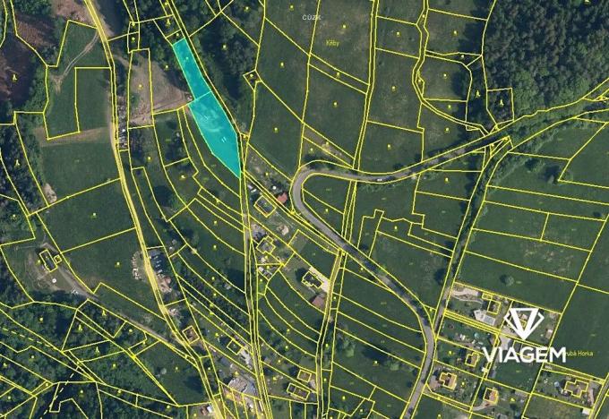 Prodej podílu zahrady, Železný Brod, 545 m2