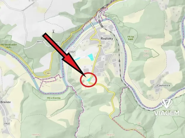 Prodej podílu zahrady, Roztoky, 667 m2