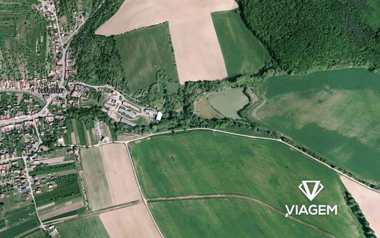 Prodej podílu zahrady, Pašovice, 3493 m2