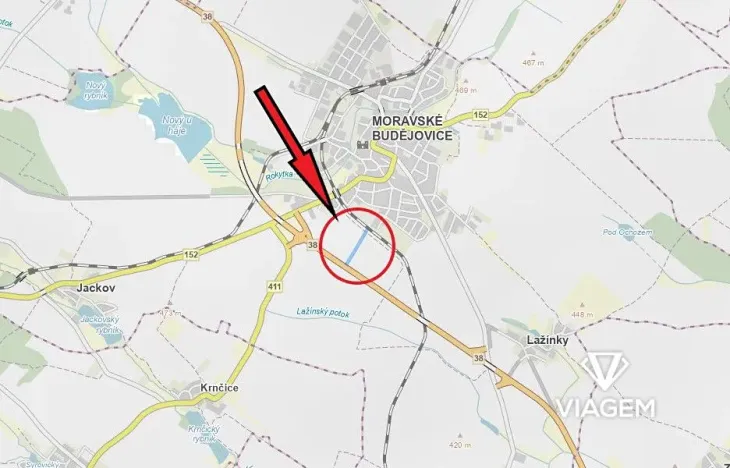 Prodej podílu pole, Moravské Budějovice, 2517 m2