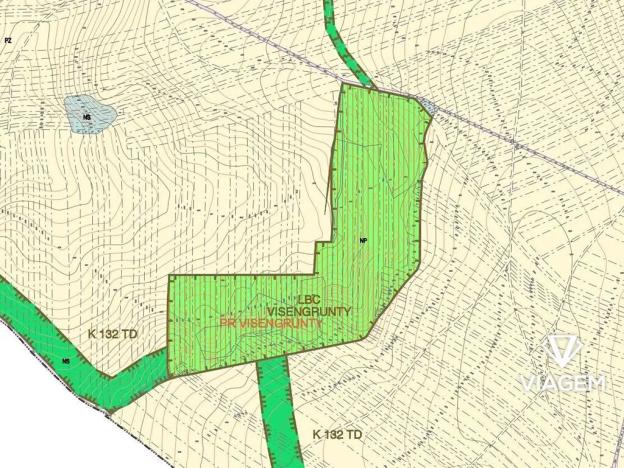 Prodej zahrady, Bošovice, 2836 m2