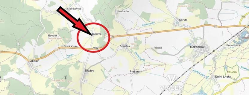 Prodej podílu pozemku pro bydlení, Buková, 28 m2
