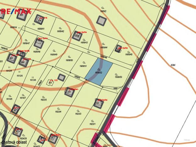Prodej pozemku pro bydlení, Rudoltice, 404 m2
