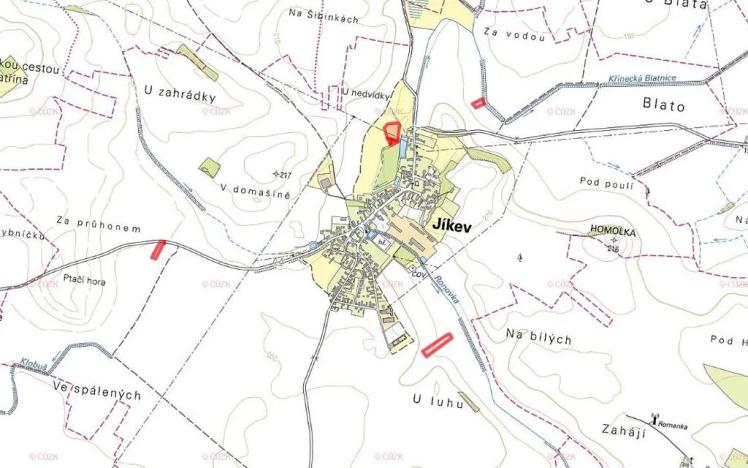 Prodej pole, Jíkev, 5187 m2