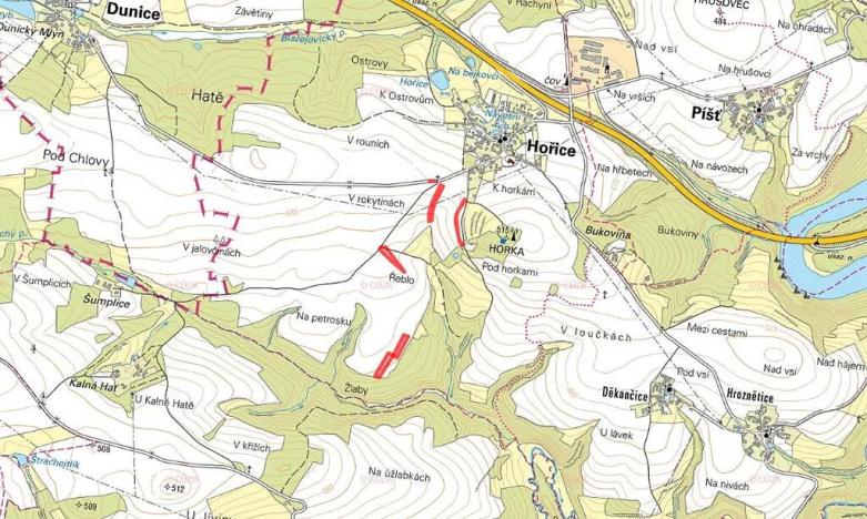 Prodej pole, Hořice, 14169 m2