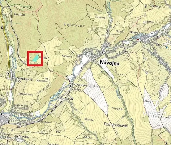 Prodej podílu lesa, Brumov-Bylnice, 1301 m2