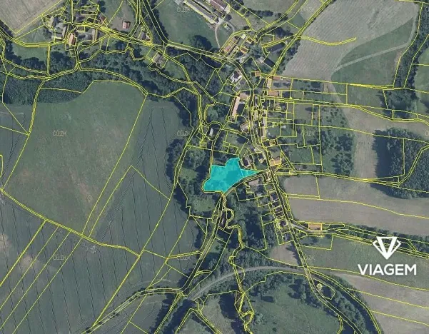 Prodej podílu zahrady, Úštěk, 428 m2