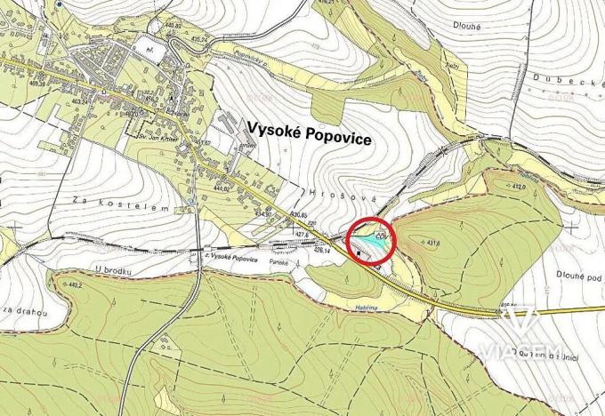 Prodej podílu pole, Vysoké Popovice, 200 m2