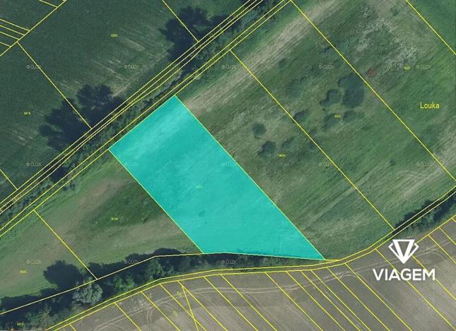 Prodej podílu pole, Lovčice, 935 m2