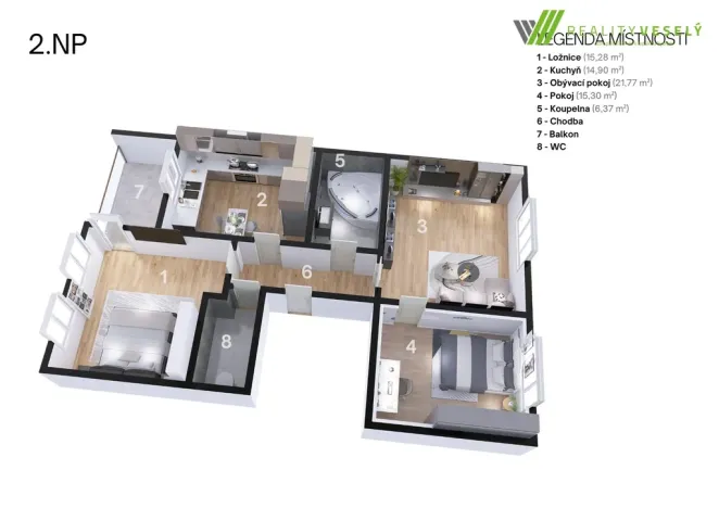 Prodej rodinného domu, Hodonín, 177 m2