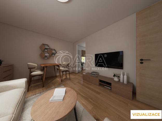 Prodej bytu 3+1, Český Krumlov - Nádražní Předměstí, Vyšehrad, 67 m2