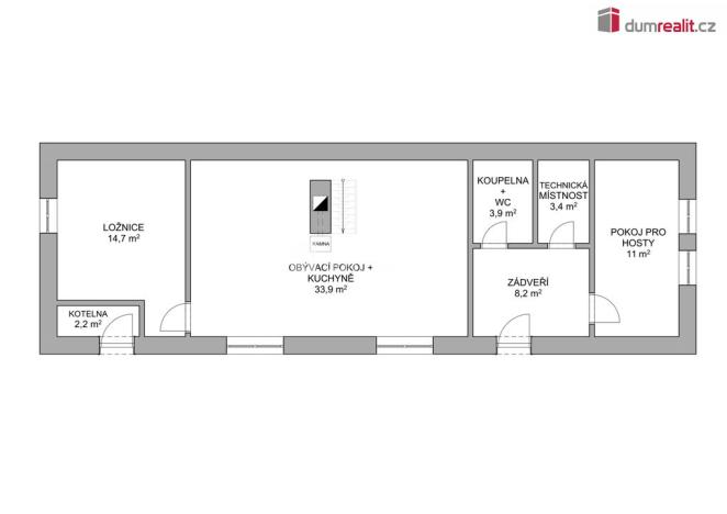 Prodej rodinného domu, Činěves, 100 m2