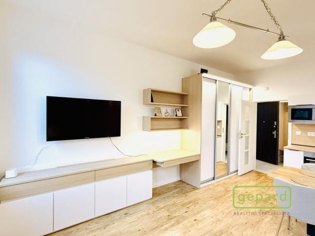 Pronájem bytu 1+kk, Dobřichovice, Anežky České, 34 m2