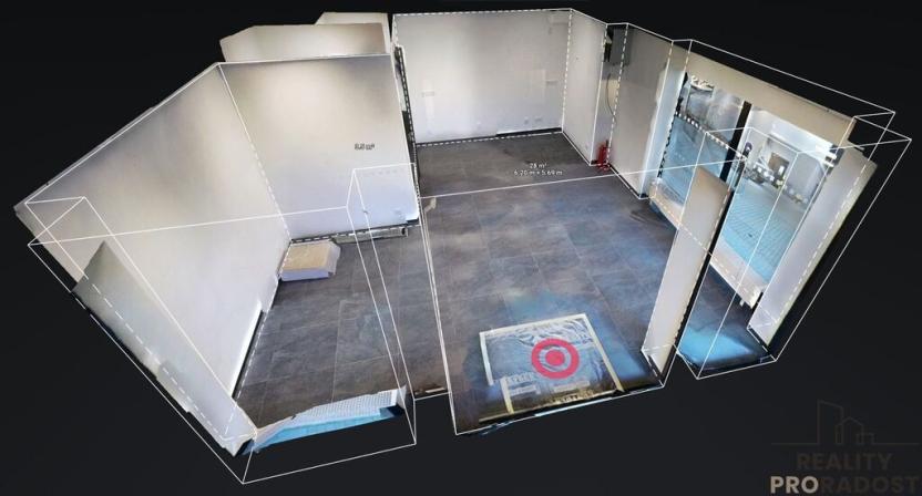 Pronájem obchodního prostoru, Brno - Zábrdovice, Bratislavská, 33 m2