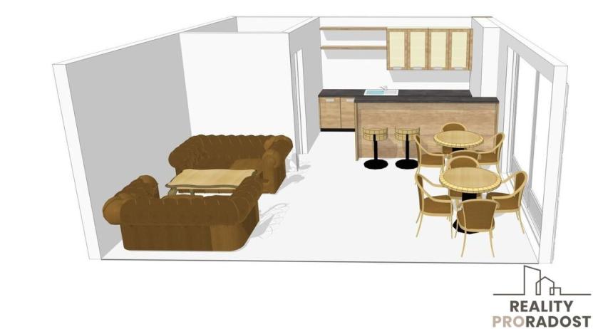 Pronájem obchodního prostoru, Brno - Zábrdovice, Bratislavská, 33 m2